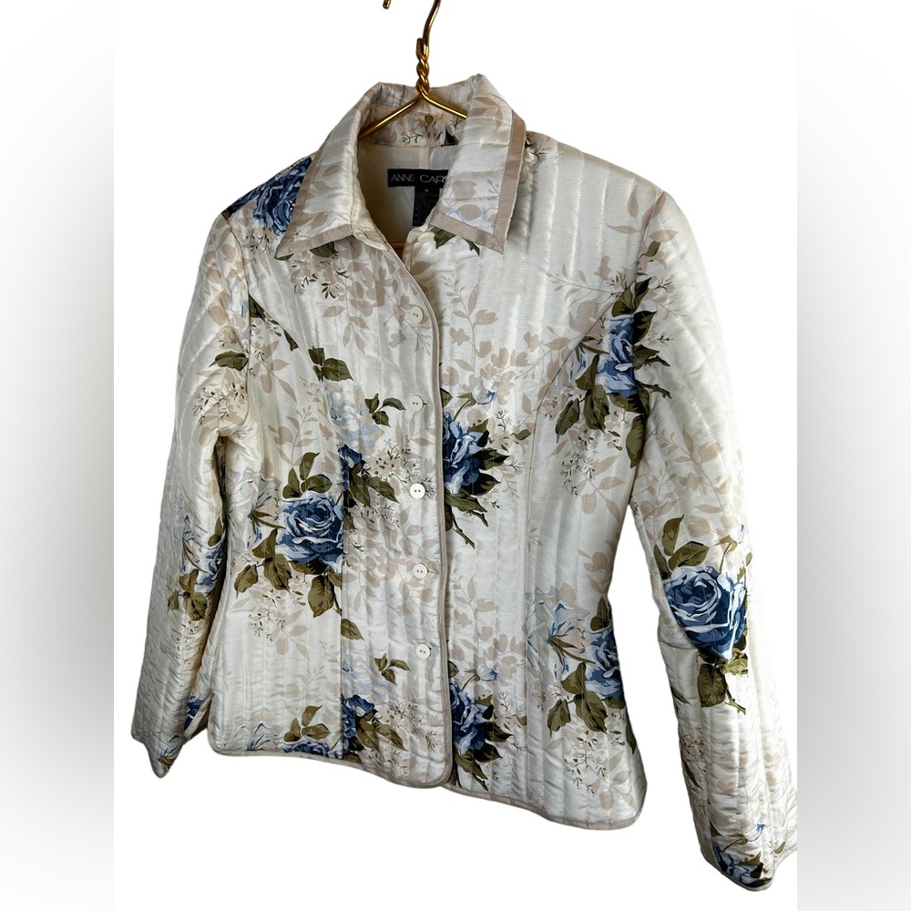 Anne Carson 100% silk vintage women’s NWT jacket
